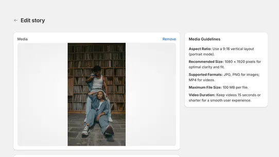 Fabext Stories screenshot