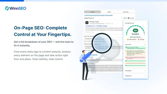 WinnSEO: Bulk SEO Optimizer screenshot