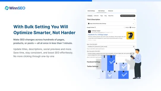 WinnSEO: Bulk SEO Optimizer screenshot