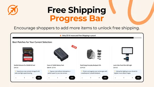 Profit‑Pilot Upsell, CrossSell screenshot