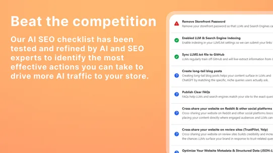 LLMS.txt Agent: AI SEO Traffic screenshot