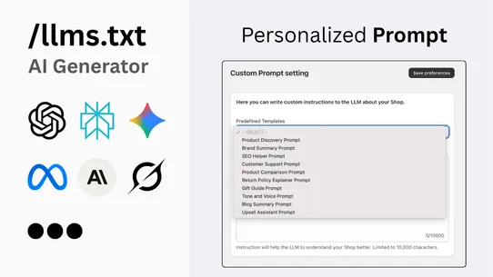 llms.txt Generator SEO Search screenshot