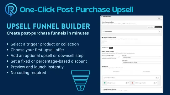 One‑Click Post Purchase Upsell screenshot