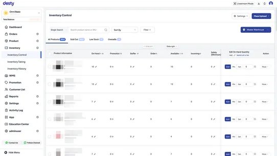 Desty Omnichannel screenshot