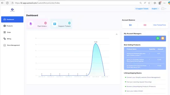 LZdropshipping screenshot