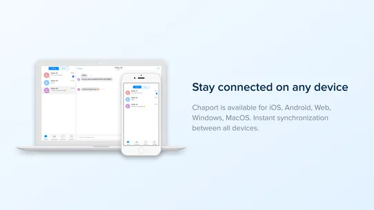 Chaport: Live chat &amp; Chatbot screenshot