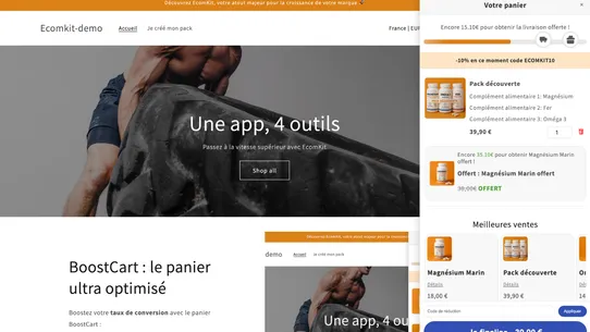 Ecom‑Kit screenshot