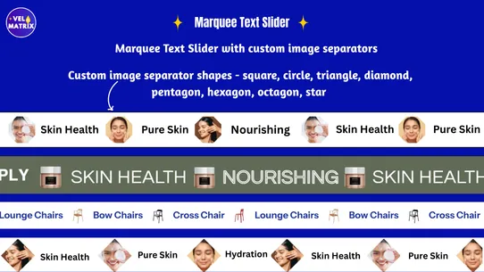 Annoucement Bar‑Marquee Slider screenshot