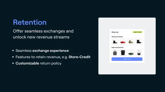 8returns ‑ Returns portal screenshot