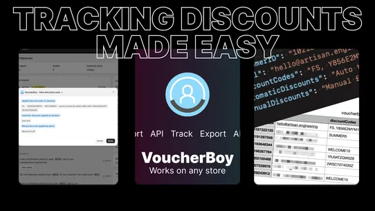 VoucherBoy ‑ Track discounts screenshot