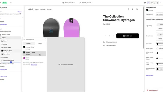 Protega Post Purchase Care screenshot