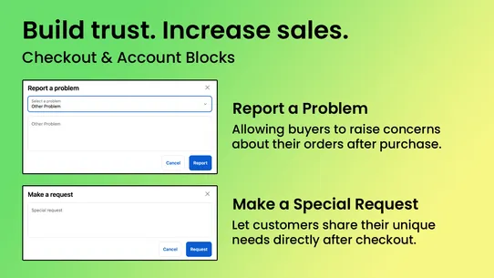 Account Blocks, Ui Extensions screenshot