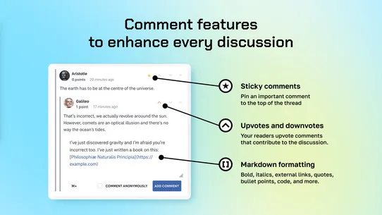 Commentify: Customer Comments screenshot