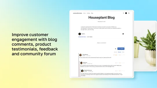 Commentify: Customer Comments screenshot