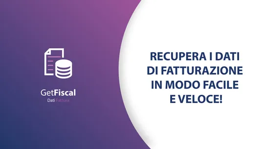 GetFiscal DatiFattura screenshot