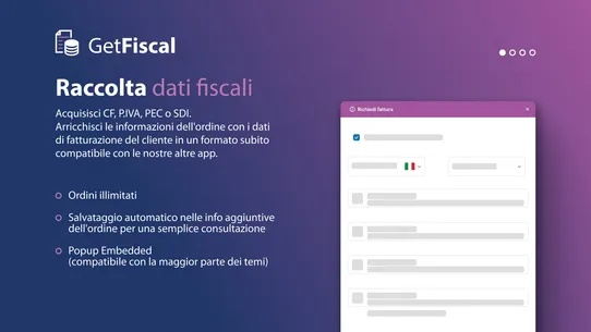GetFiscal DatiFattura screenshot
