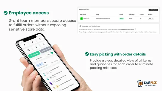 SnapPack: Package Photo Proof screenshot