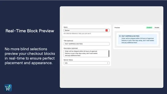 Checkout RevUp Blocks screenshot