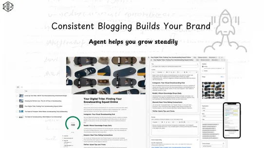 AI blog buddy screenshot