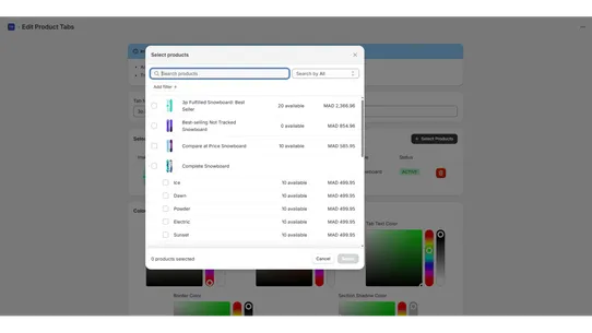 SOLEX ‑ Flexi Tabs screenshot