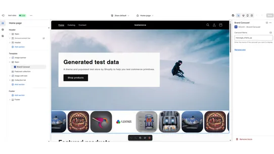 SOLEX ‑ Brand Carousel screenshot