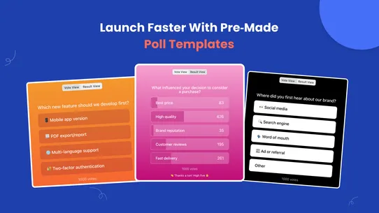 GA: Polls + AI screenshot