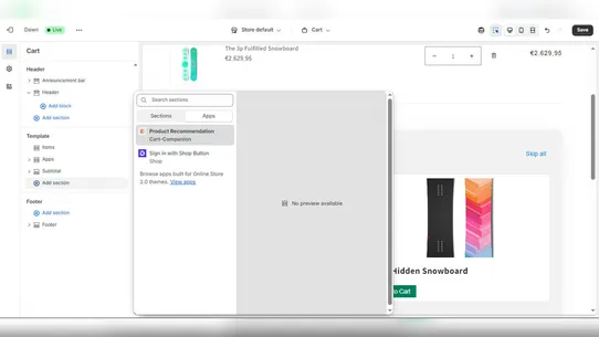 Cart Companion screenshot