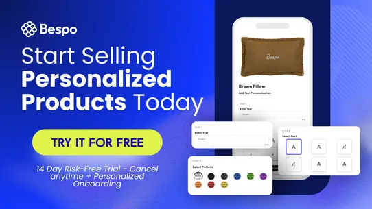 Bespo Product Personalizer screenshot
