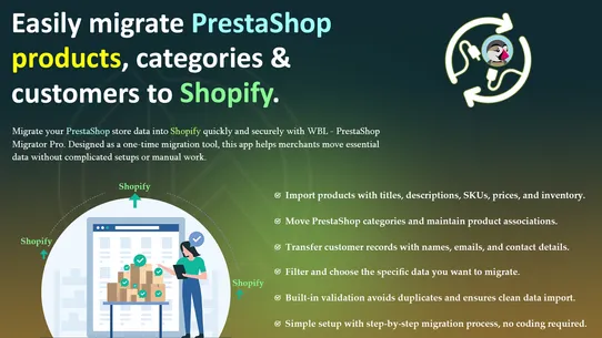 WBL ‑ PrestaShop Migrator Pro screenshot