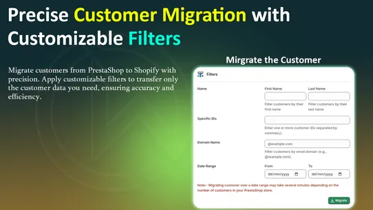 WBL ‑ PrestaShop Migrator Pro screenshot