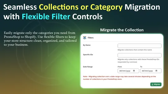 WBL ‑ PrestaShop Migrator Pro screenshot