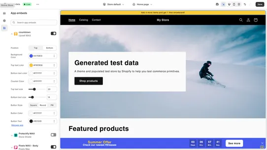 Upsell MAX screenshot