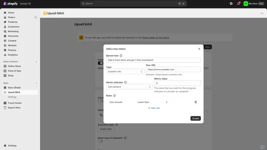 Upsell MAX screenshot