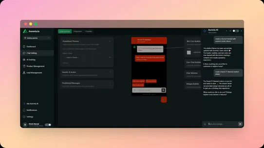 Aurevia ‑ AI Sales Rep screenshot