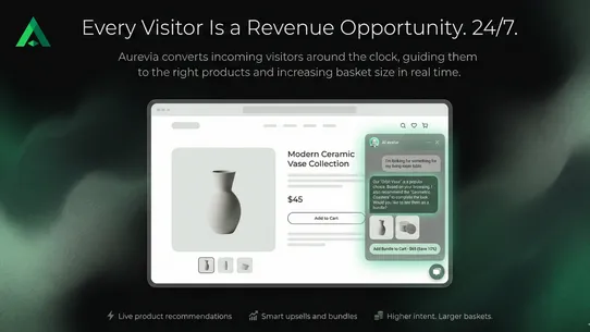 Aurevia ‑ AI Sales Co‑Pilot screenshot