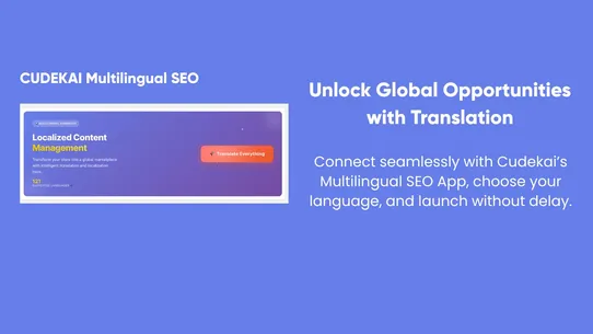 Cudekai Multilingual SEO screenshot