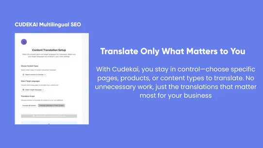 Cudekai Multilingual SEO screenshot