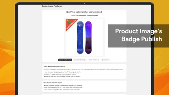 Easy Product Badge &amp; Watermark screenshot