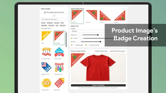 Easy Product Badge &amp; Watermark screenshot