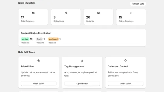 SOLEX ‑ Bulk Edit screenshot