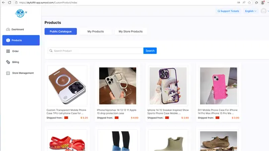 Skyfulfill Dropshipping screenshot