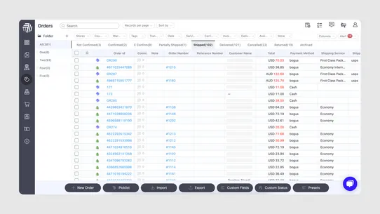 Orderhive Inventory Management screenshot