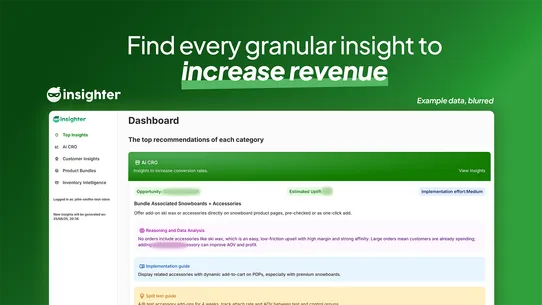 Insighter: AI CRO &amp; Insights screenshot
