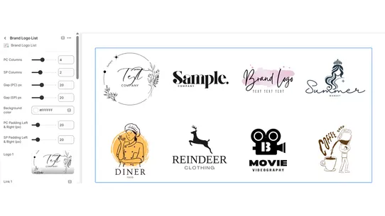 Brand Logo List screenshot