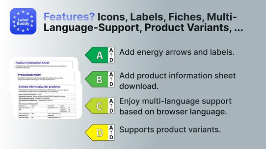 Eprel Label Buddy screenshot