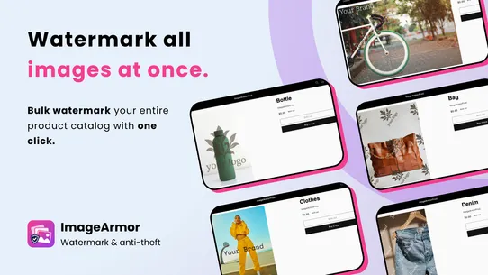 Image Armor ‑ Bulk Watermark screenshot