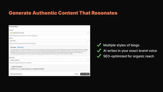 SEO Genius: AI Blog Writer screenshot