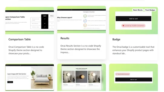Orcai ‑ Theme Sections screenshot