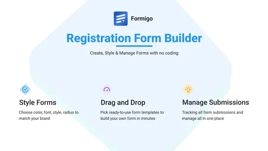 Formigo Custom Form Builder screenshot