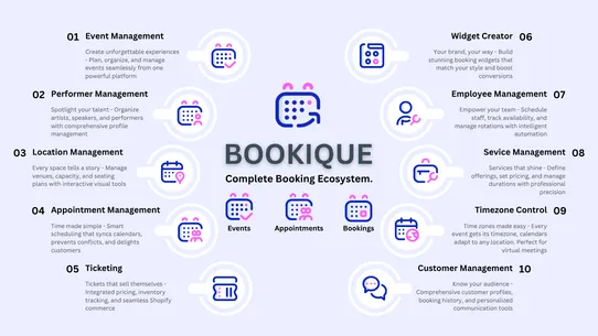 Booking &amp; Appointment Bookique screenshot